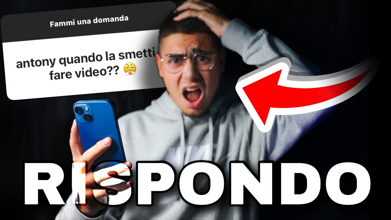 SMETTO DI FARE VIDEO?? / RISPONDO ALLE VOSTRE DOMANDE 😢