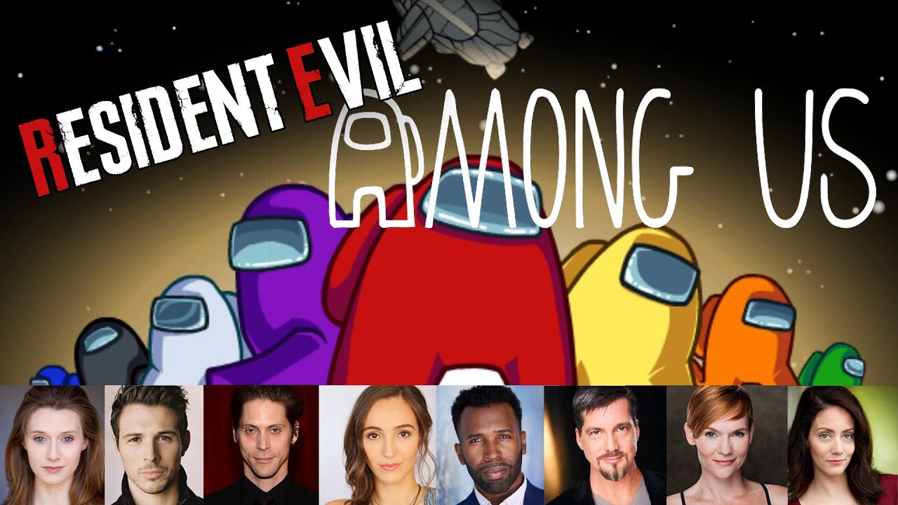 Resident Evil AMONG US - Jill, Claire, Carlos, Nikolai, Wesker, Ada, Marvin, and Mia play Among Us.