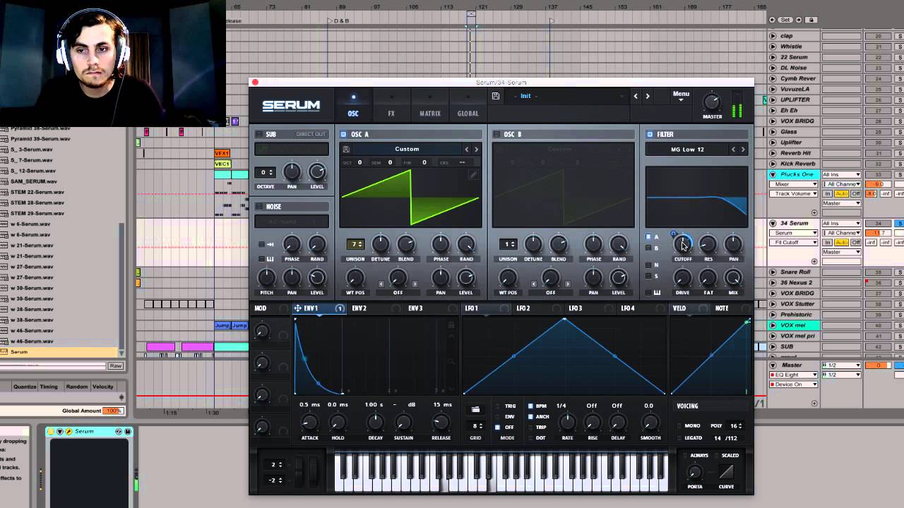 Pluck Glassy Synth Serum