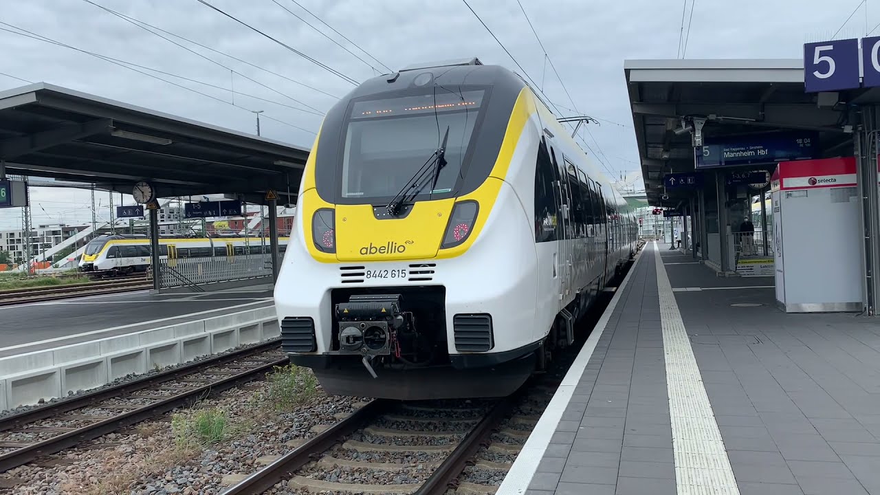 Fahrt im RE10b von Heidelberg nach Heilbronn
