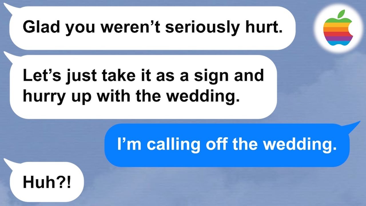 【Apple】Mysterious accidents kept happening before my wedding and we had to keep pushing it back...