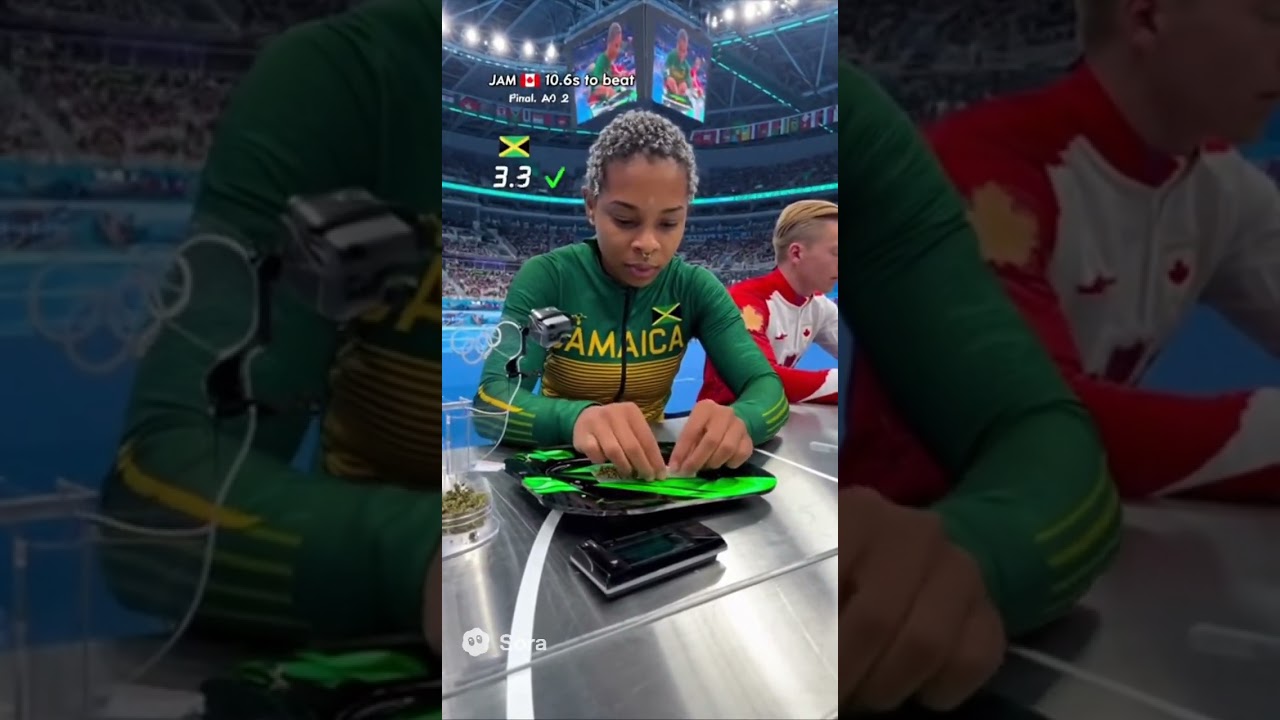 the weed rolling Olympics
