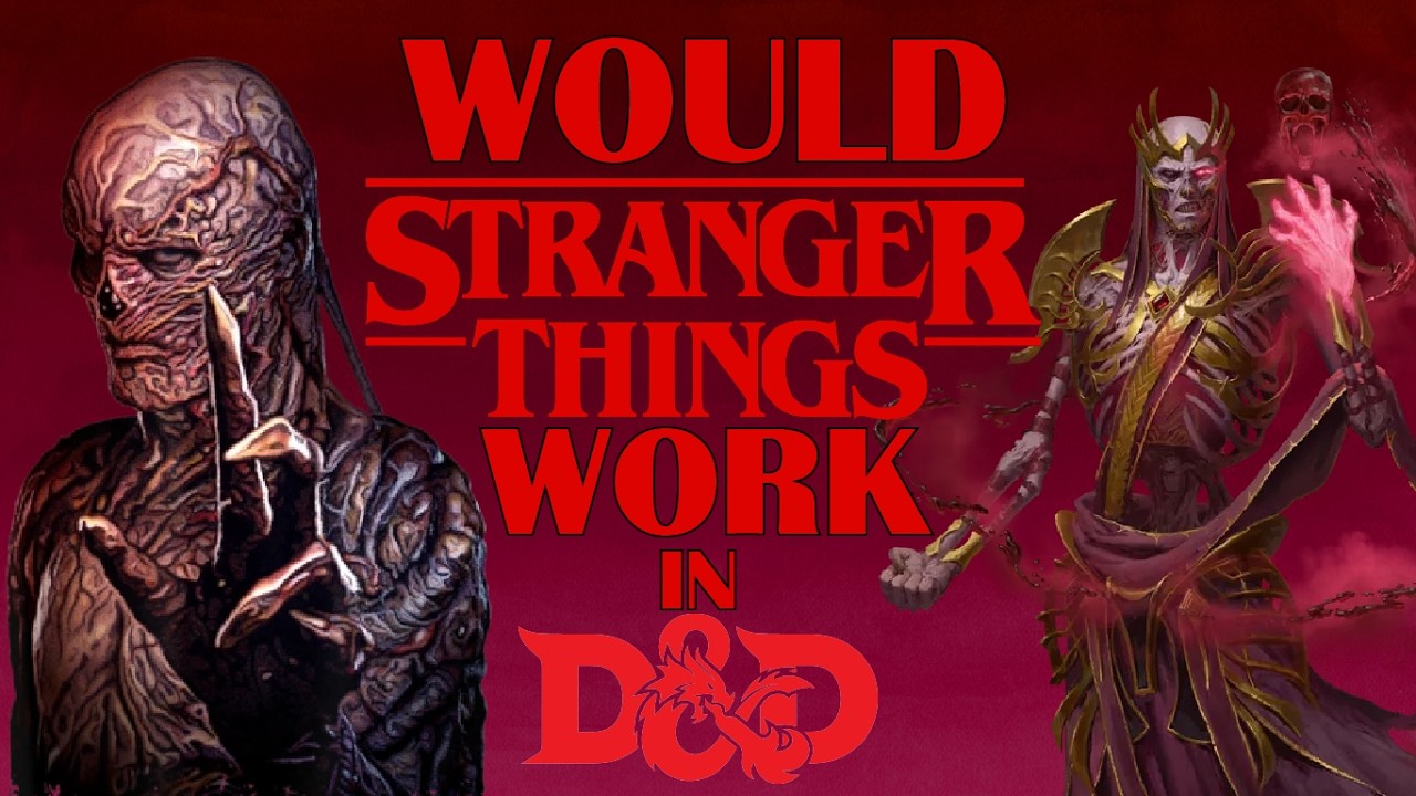 Можно ли создать «Очень странные дела» с помощью лора D&D? #dnd #strangerthings