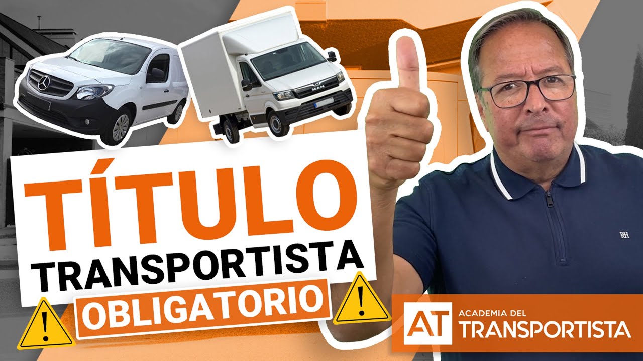 TITULO TRANSPORTISTA | Furgonetas y camiones ligeros deberán tener el título de transportista | AT