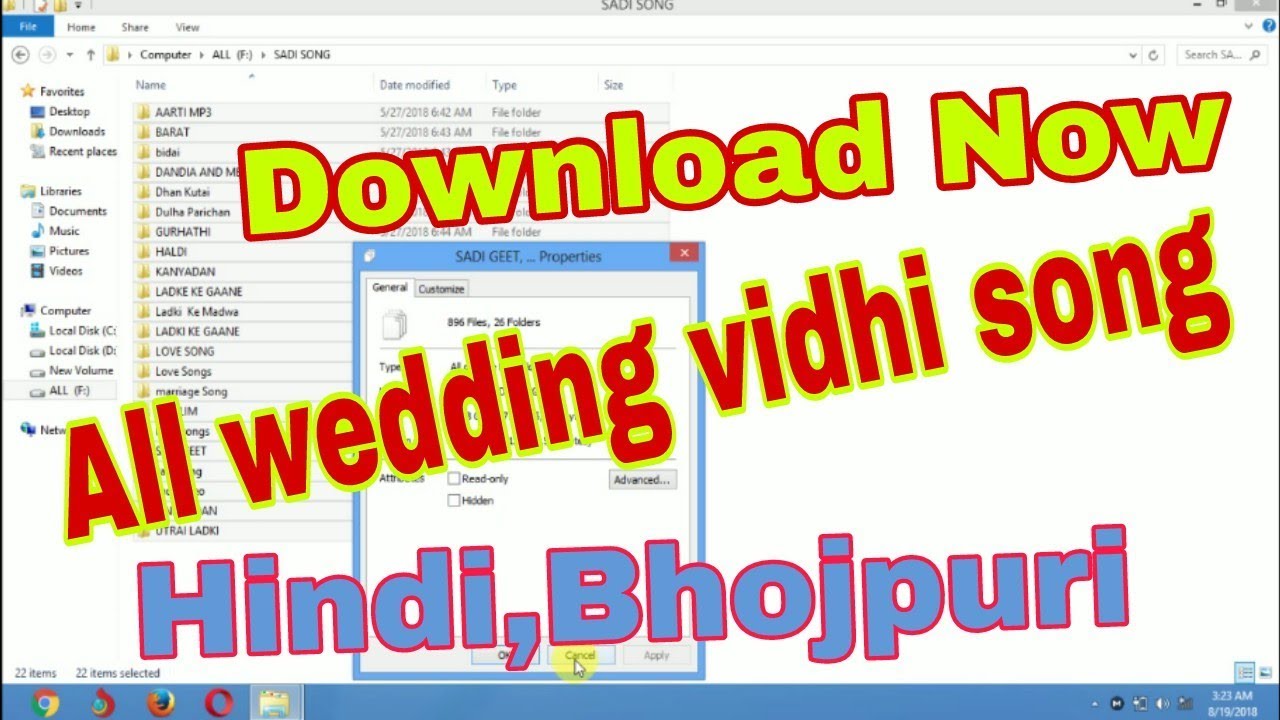 All sadi song ,all wedding song project in hindi Bhojpuri,urdu free download
