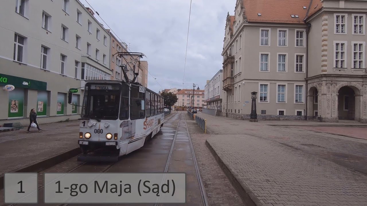 Tramwaje Elbląg 2019. Linia 1 - CABVIEW.