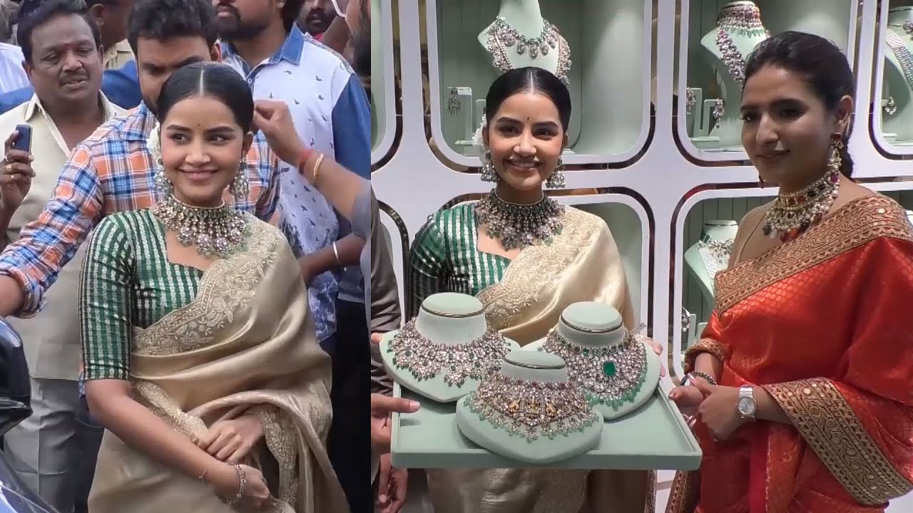 Actress Anupama Parameswaran Inaugurated Goyaz Silver Jewellery at Nellore