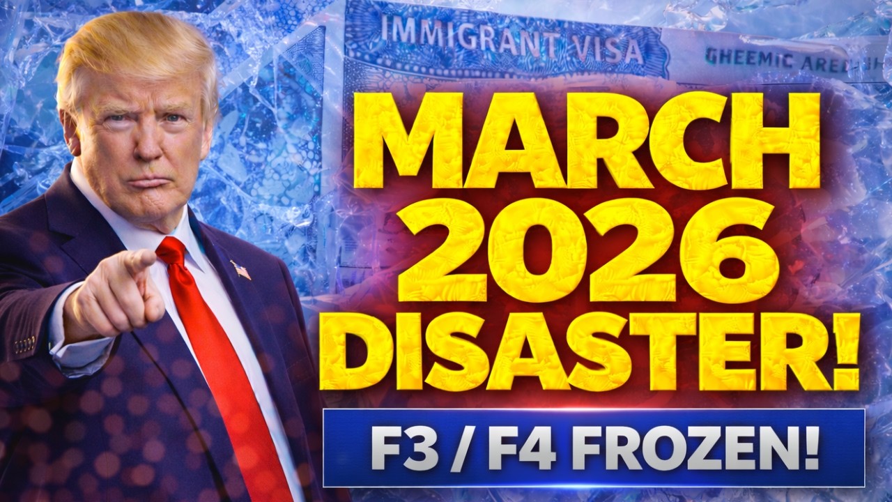 F3 & F4 Visa Wait Times 2026: Why is Your Petition STILL Stuck?