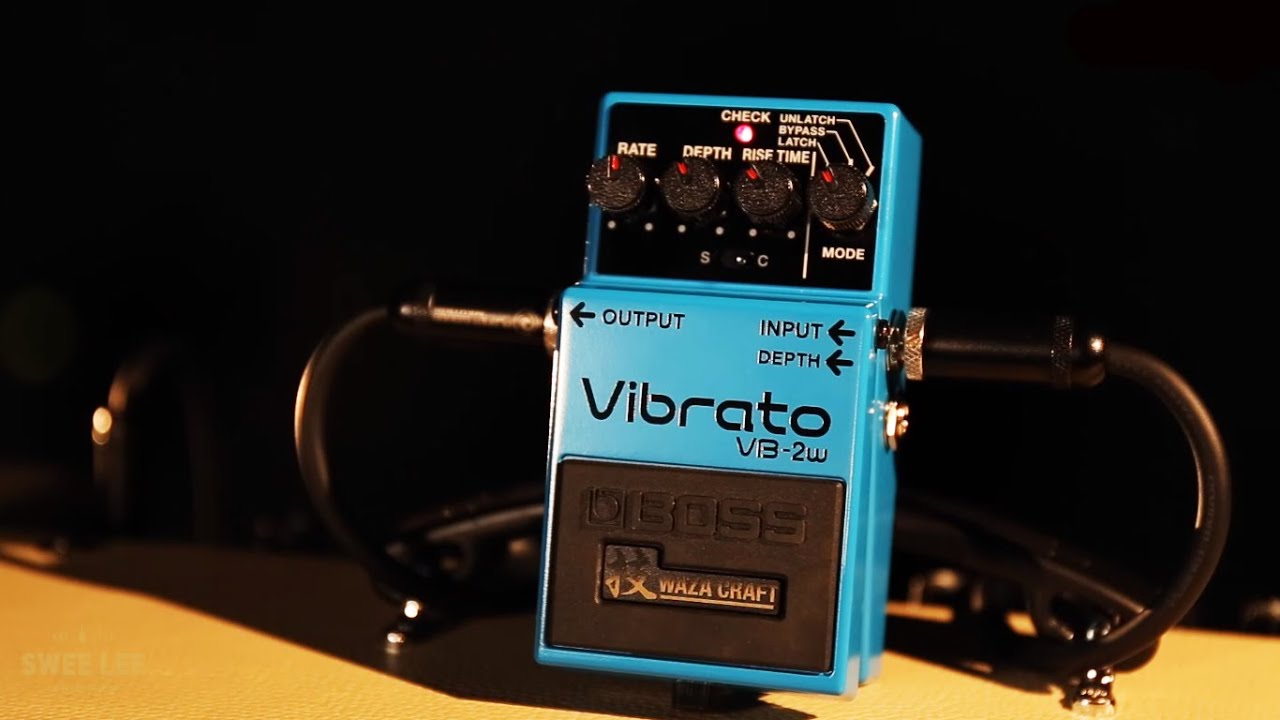 Boss VB-2W Vibrato Waza Craft Guitar Effects Pedal
