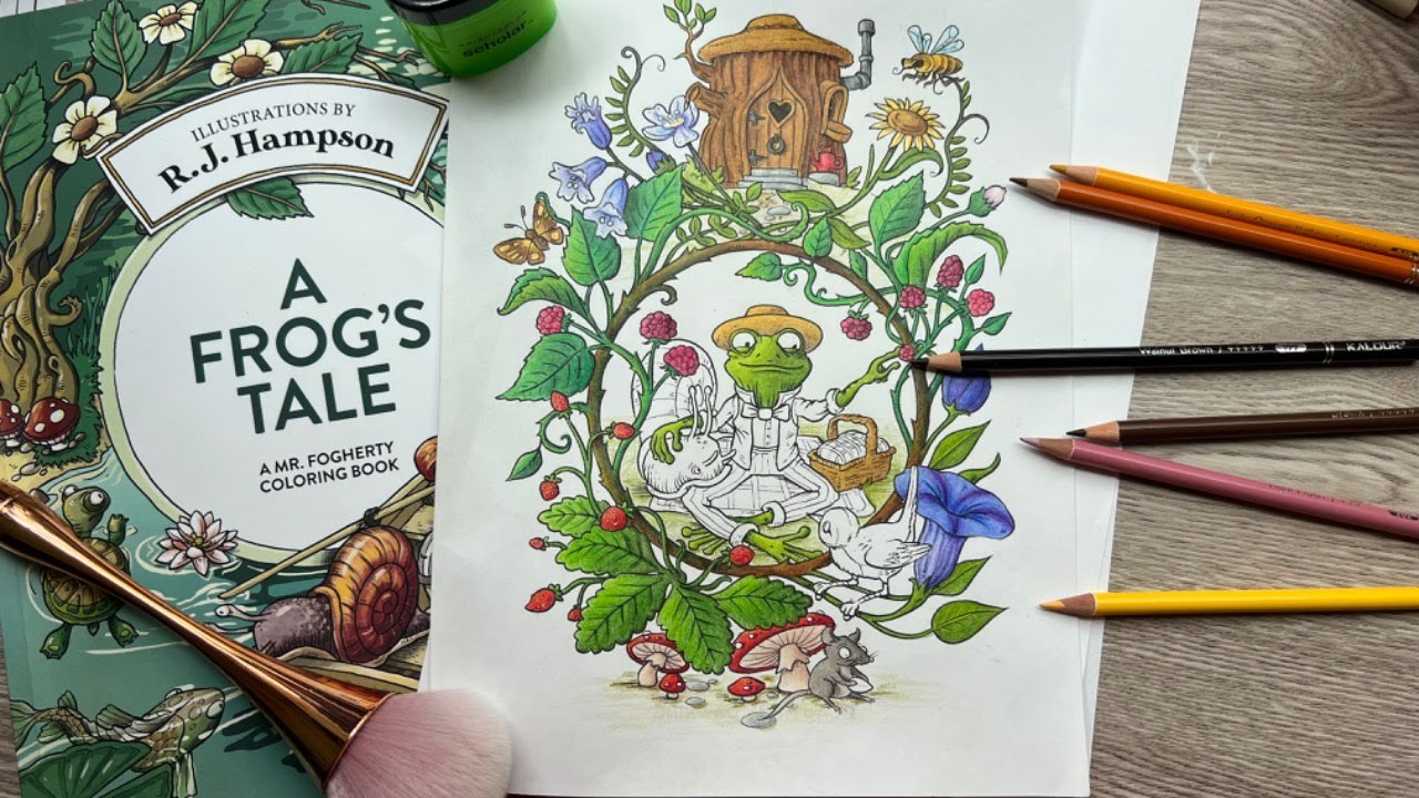 A Frog’s Tale Color-Along | omg part 7?!