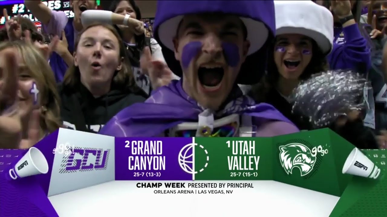 NCAAM 2025.03.15 WAC Men's Basketball Championship - (2) Grand Canyon vs (1) Utah Valley