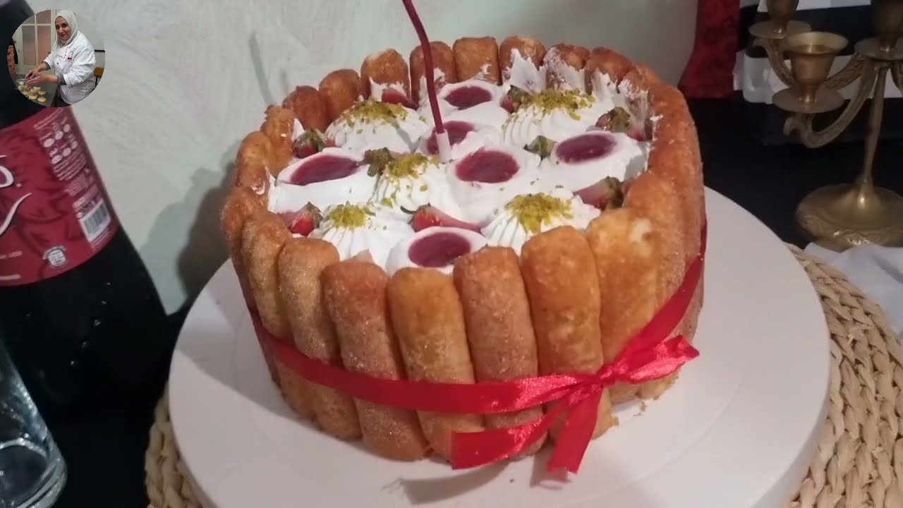 Charlotte Aux Fraises façon entremets.