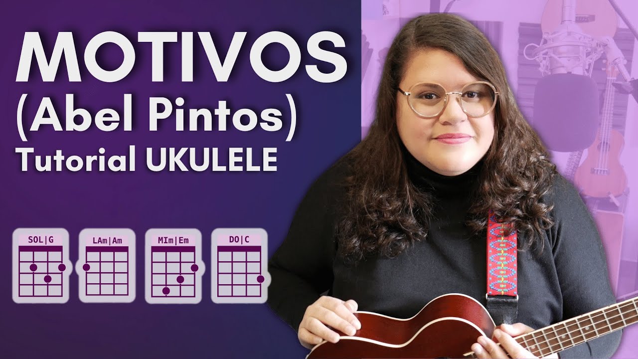 Motivos (Abel Pintos) Tutorial Ukulele | Ukepop Ukelele Play along
