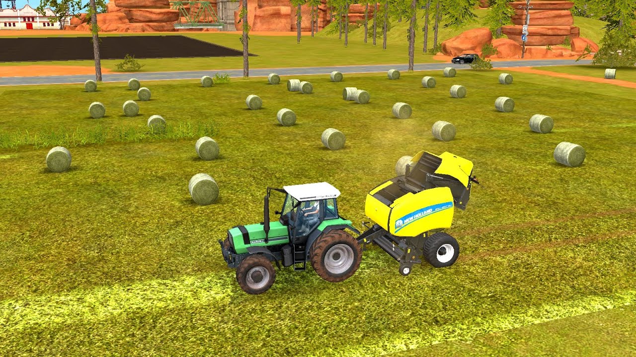 FS 18 Timelapse # 14.100 minutes with the farming simulator 18