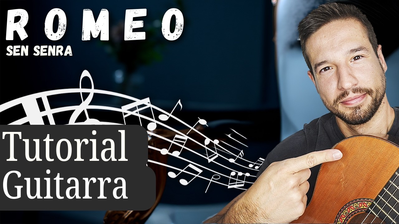 Cómo tocar ROMEO de Sen Senra 🎸 Tutorial fácil con acordes y rasgueo