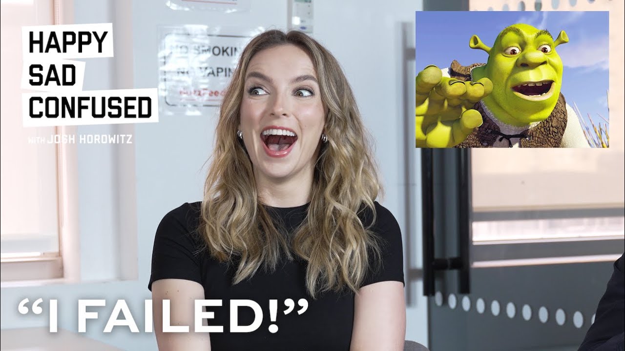 Jodie Comer traumatized by failing a SHREK quiz