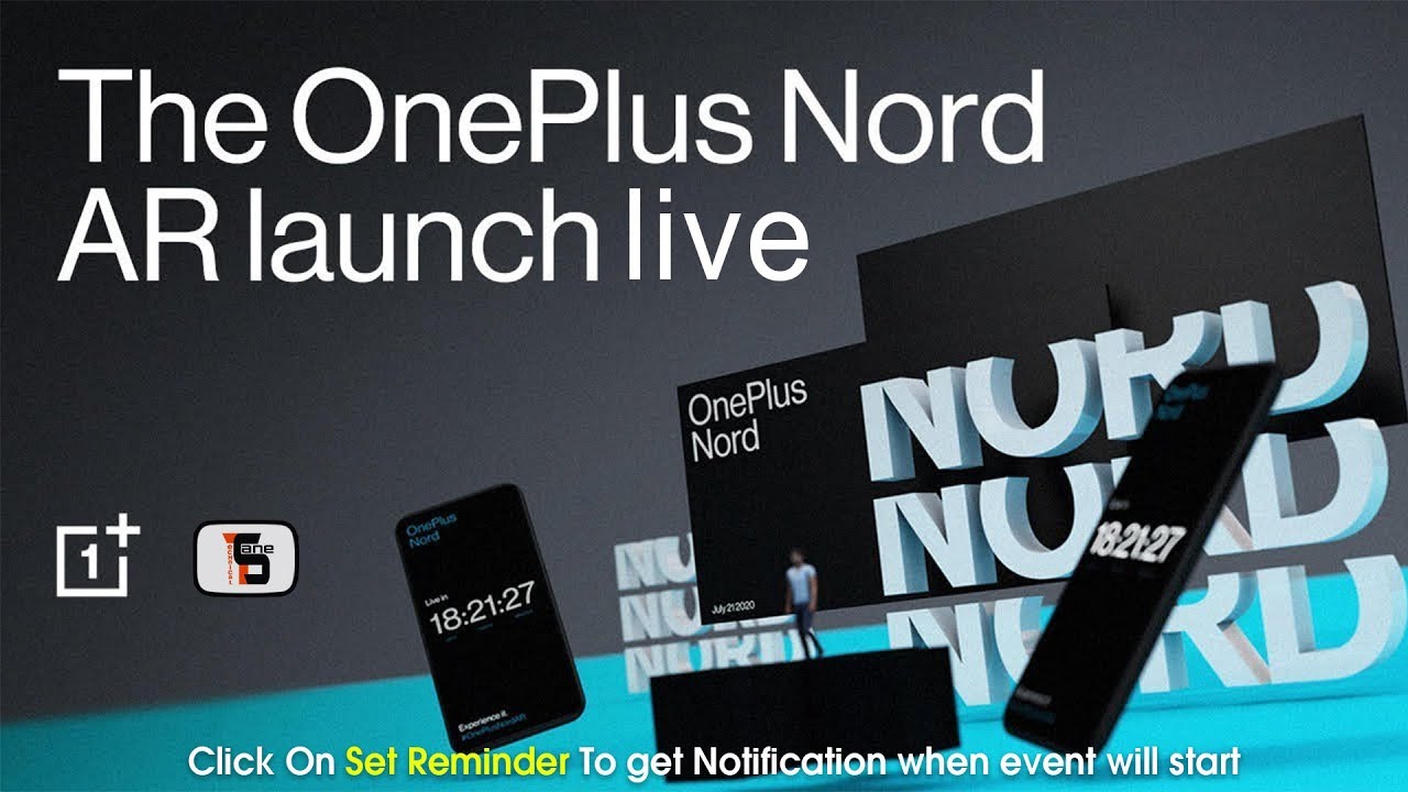 OnePlus Nord Launch Event Live | OnePlus Nord Live Event in India | New Beginning