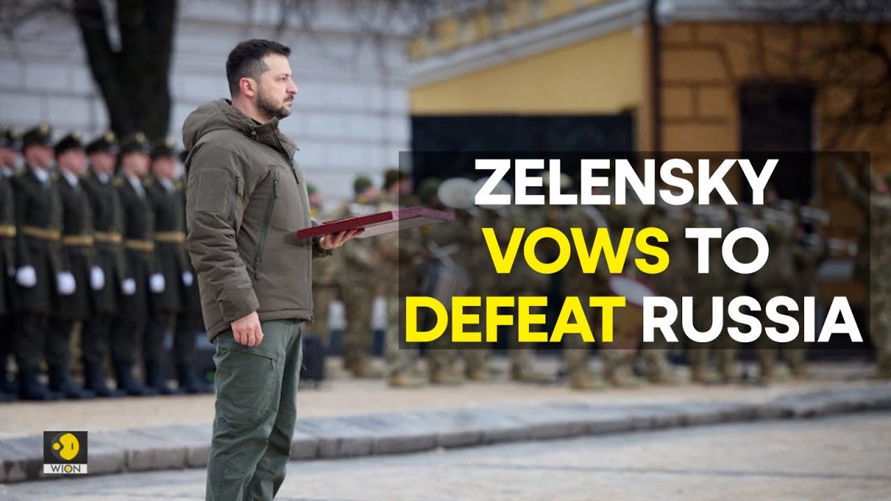 Russia-Ukraine live: President Zelensky awards medals & honours to the families of fallen soldiers