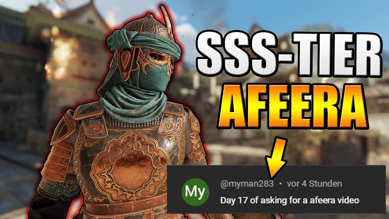 Запрос героя SSS-уровня Афира &mdash; высший уровень по уважительной причине | For Honor