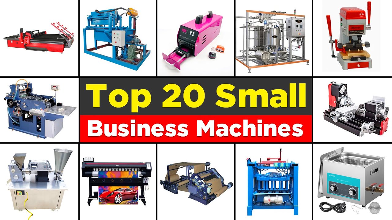 20 Profitable Business Machines You Can Buy Online in 2025 | Amazon & Alibaba Picks