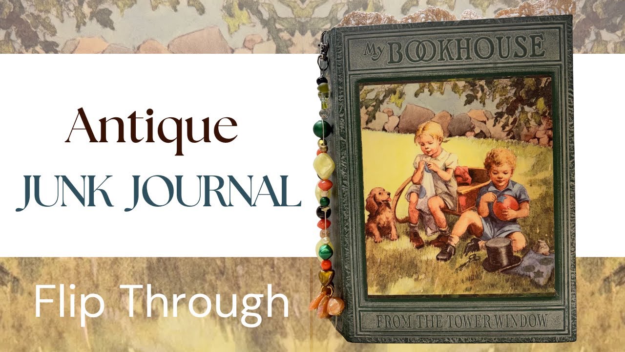 SOLD- Junk Journal Flip Through by Hyperstamper