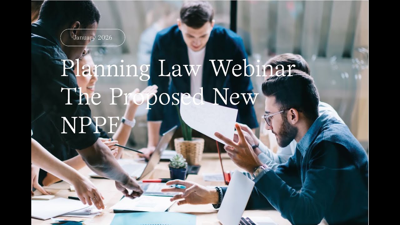 Howes Percival Planning Webinar   Wednesday 14 January