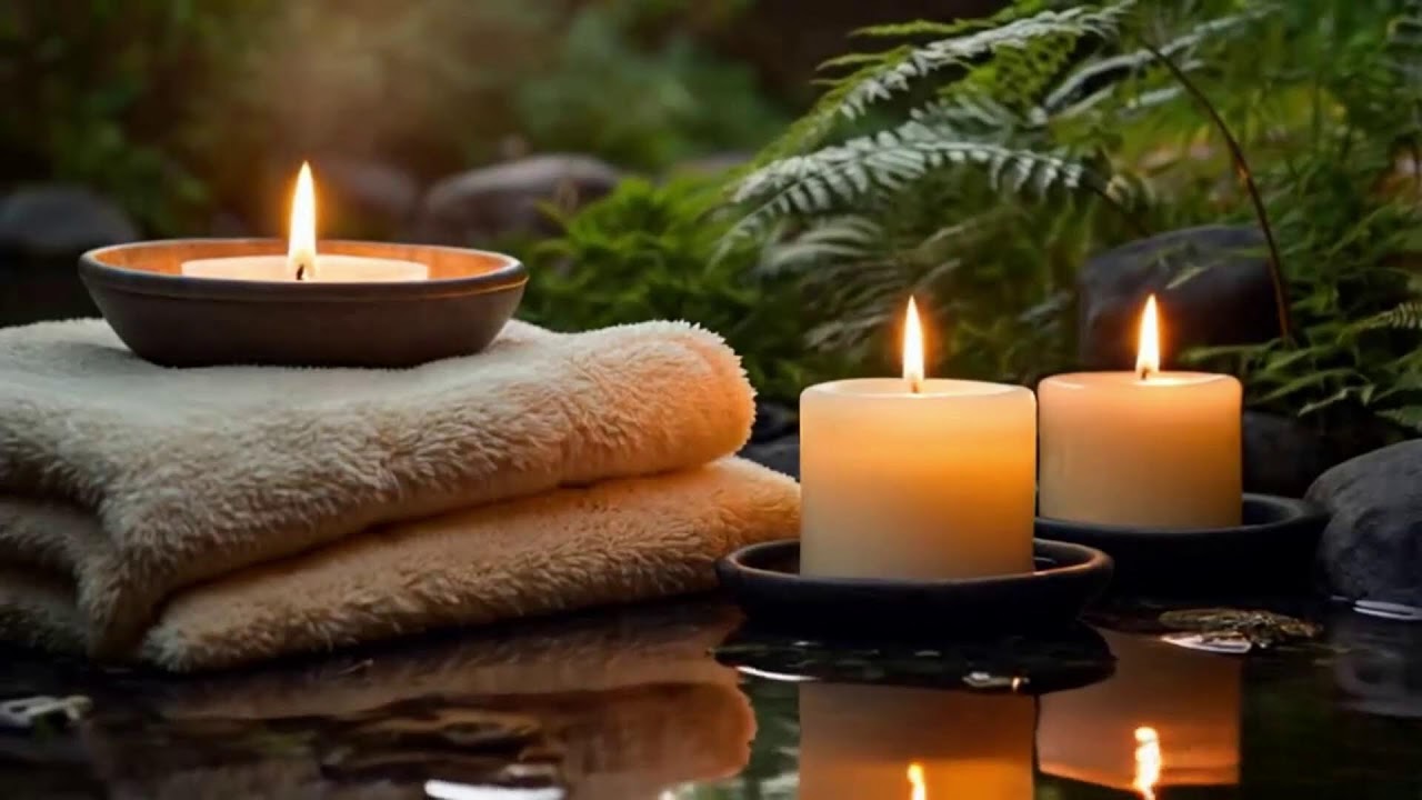 Relaxing Spa Music 🌼 Stress Relief Music, Insomnia Cure, Heal Stressed Mind,Peaceful Water Magic 73