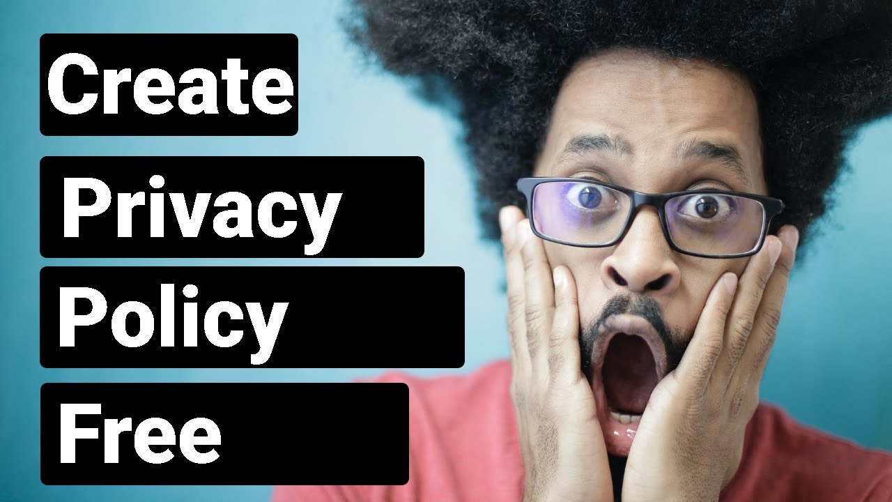 Create Free Privacy Policy for website 2021