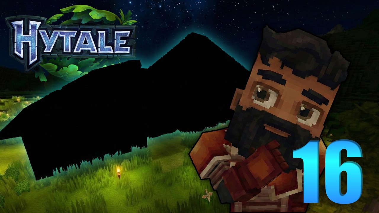 FICOU GIGANTE! Fazendo uma MANSÃO no Hytale #16