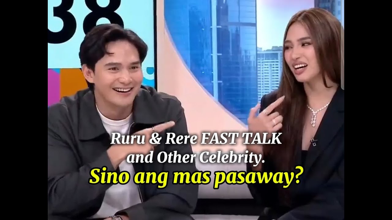 Ruru & Rere Madrid FAST TALK and other Celebrity w/Boy Abunda. #celebrity #everyone #followers
