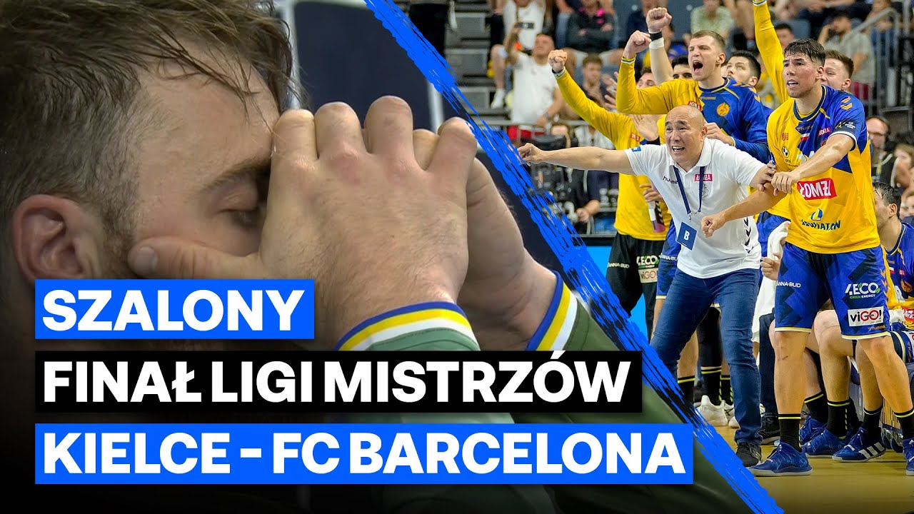 Bramki w ostatnich sekundach i KARNE | Łomża Vive Kielce - FC Barcelona | Finał Ligi Mistrzów