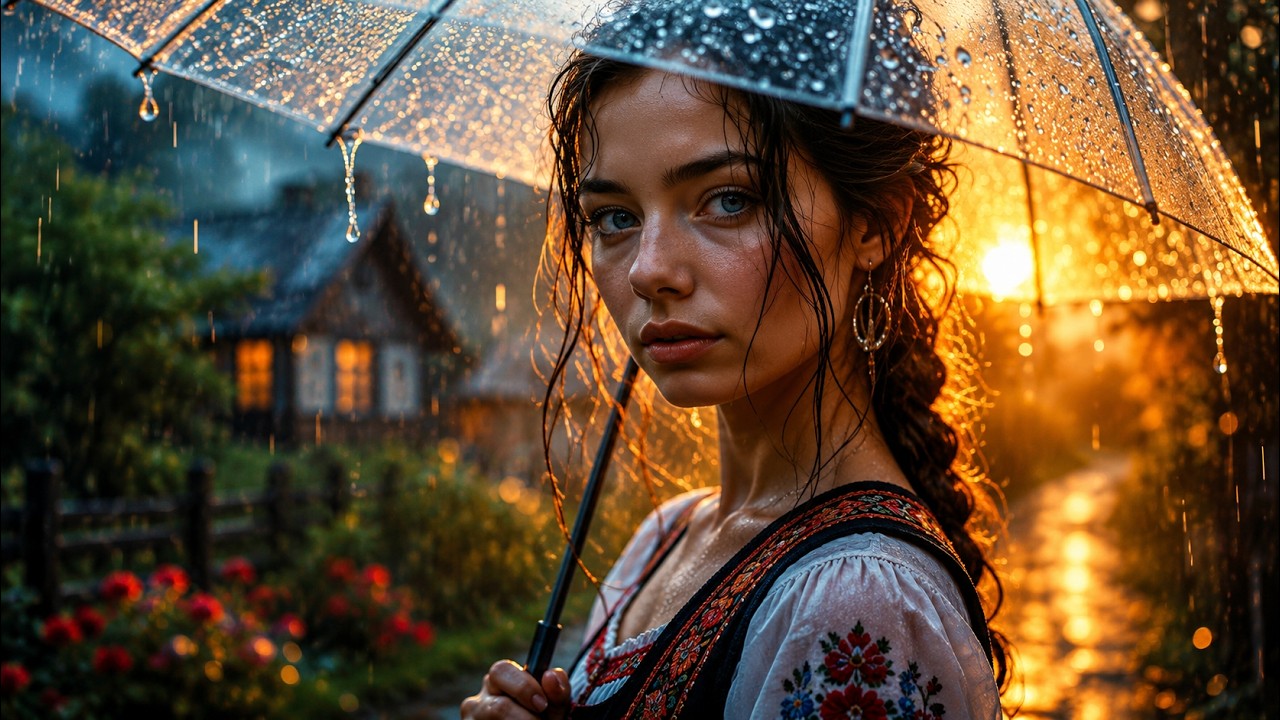 Prší, prší, len sa leje a ja chodím bez nádeje 🌧️ | SLOVAK FOLK & EDM