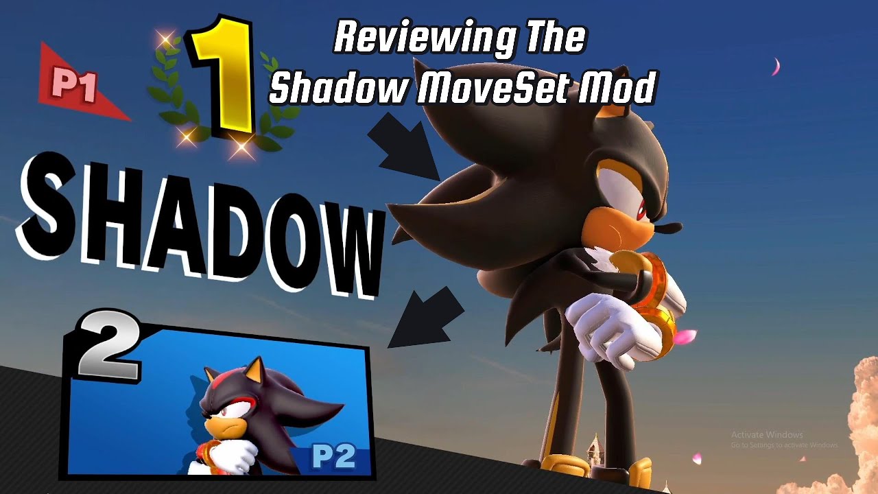 Reviewing The Shadow Moveset Mod For Super Smash Bros Ultimate