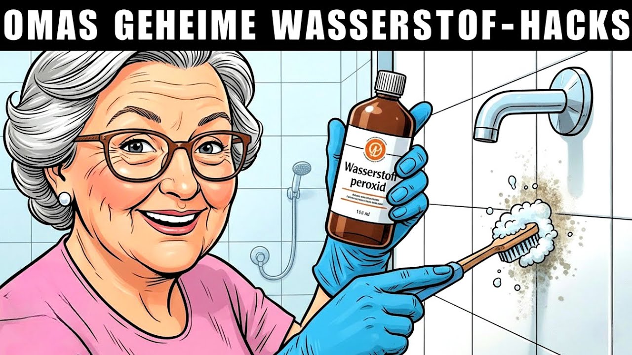 Omas 18 Clevere Wasserstoffperoxid-Hacks, Die Ihren VERSTAND SPRENGEN & Das Leben LEICHTER Machen