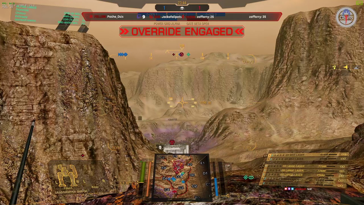 Siege Attack vs GN-X Double Header: Mechwarrior Online