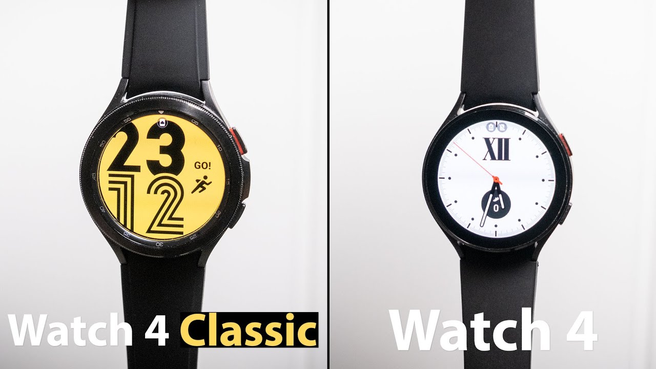 🥊 Samsung Galaxy Watch 4 Classic vs Samsung Galaxy Watch 4 ⌚ ¿Cuál me compro?