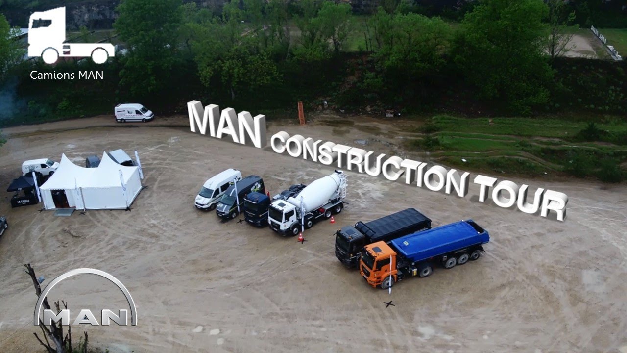MAN Construction Tour - présentation des véhicules | MAN Truck & Bus France