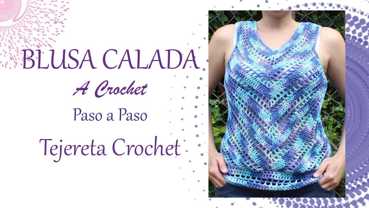 Blusa Calada a Crochet paso a paso