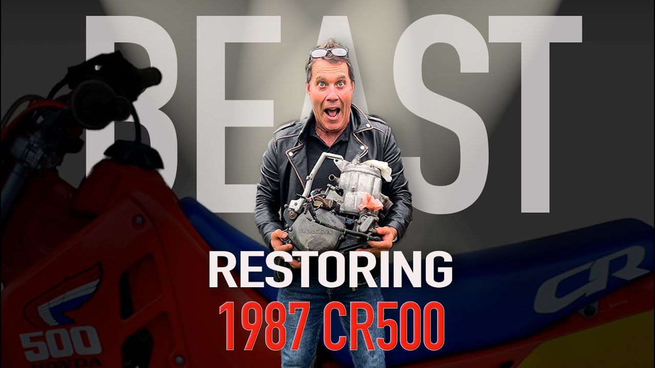 HONDA CR500 1987 - RESTORE FROM SCRAP??