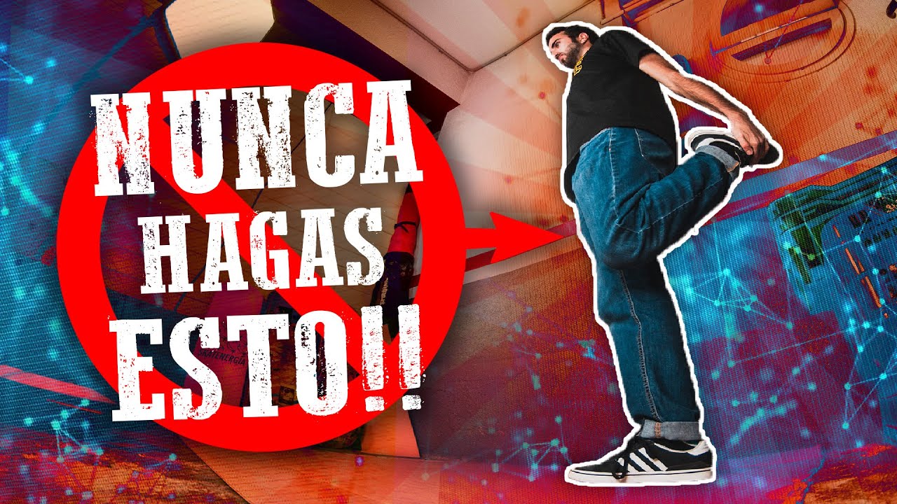 NO HAGAS estas 5 COSAS cuando practiques SKATE!