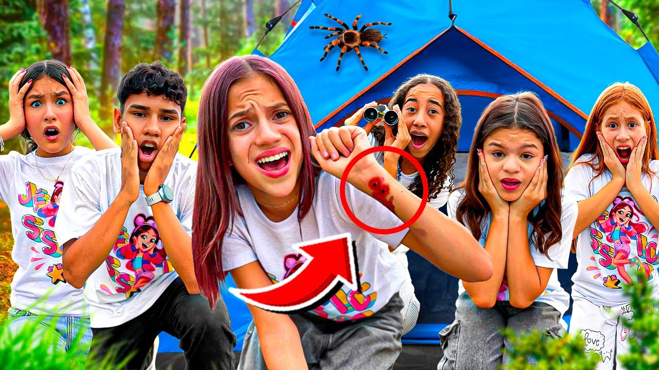 Era para ser só um dia de acampamento na escola(deu ruim) jéssica sousa