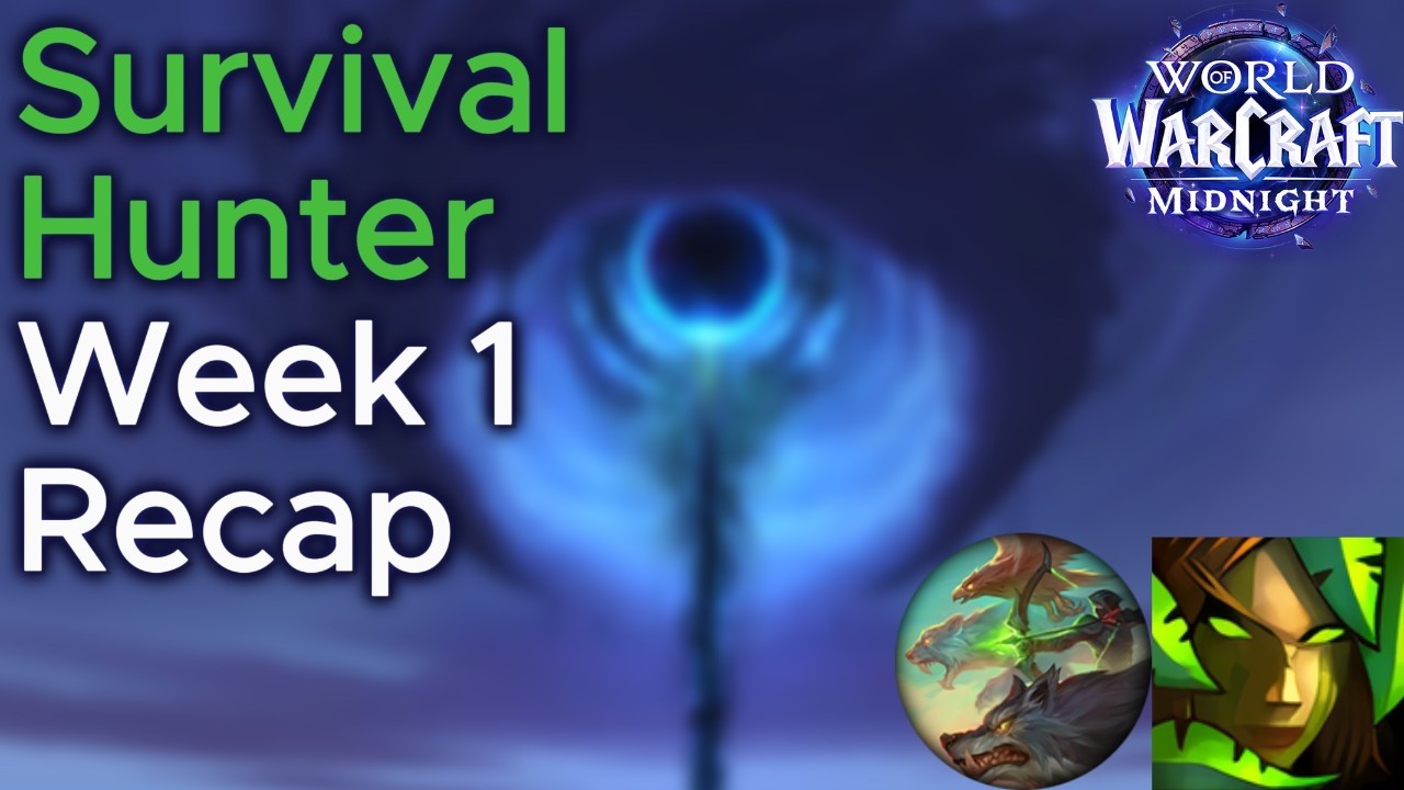 Survival Hunter Recap for Mythic Week and M+ | Builds, Bugs, Gear, and Tips