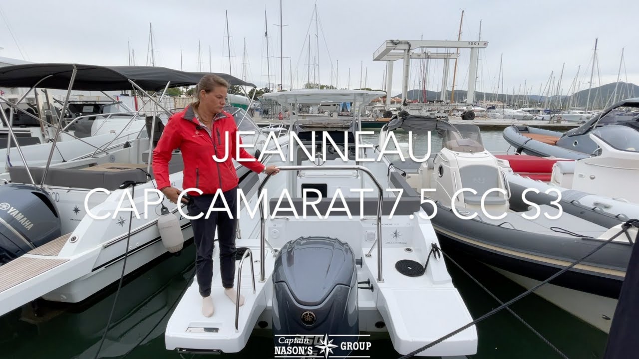 Nouveau Jeanneau Cap Camarat 7.5 CC S3 - Captain Nason's Group
