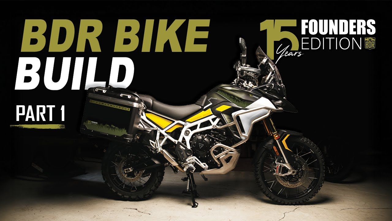 BDR Sweepstakes Bike Build, эпизод 1 | Triumph Tiger BDR Founders Edition