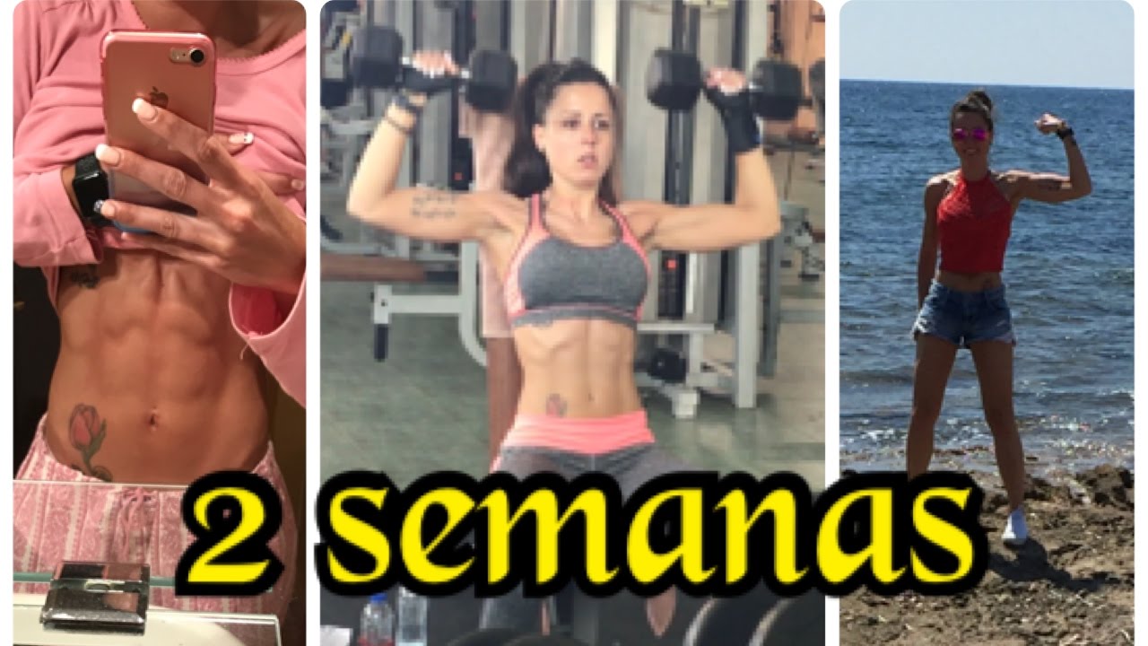 2 semanas para mi 1ª competición BIKINI FITNESS. Entrenamiento. Carga y corte de agua.