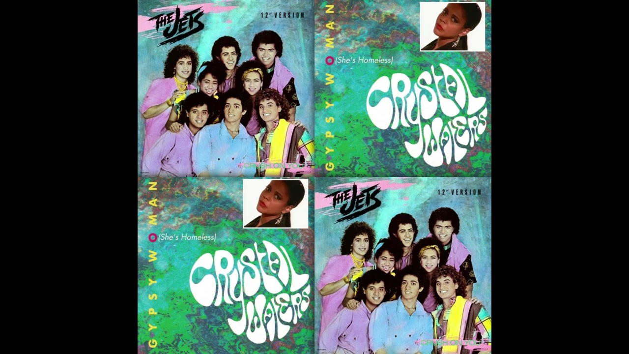 The Jets + Crystal Waters - Crush on you/ Gypsy Woman (Blackjack Bootleg)