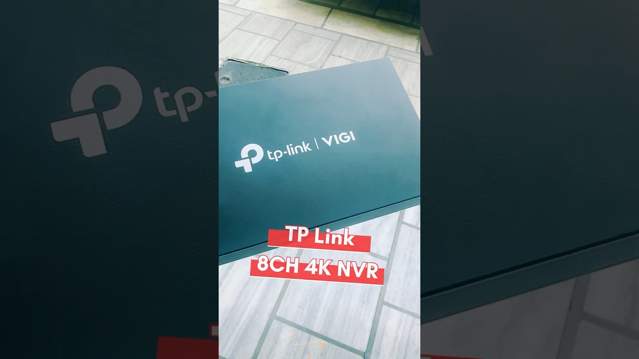 TP link 8CH 4K NVR