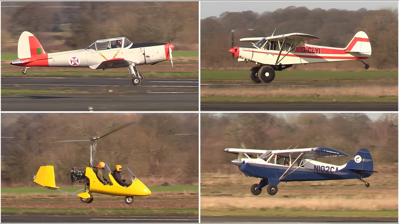 General Aviation - Sleap Airfield movements, 5th February 2023