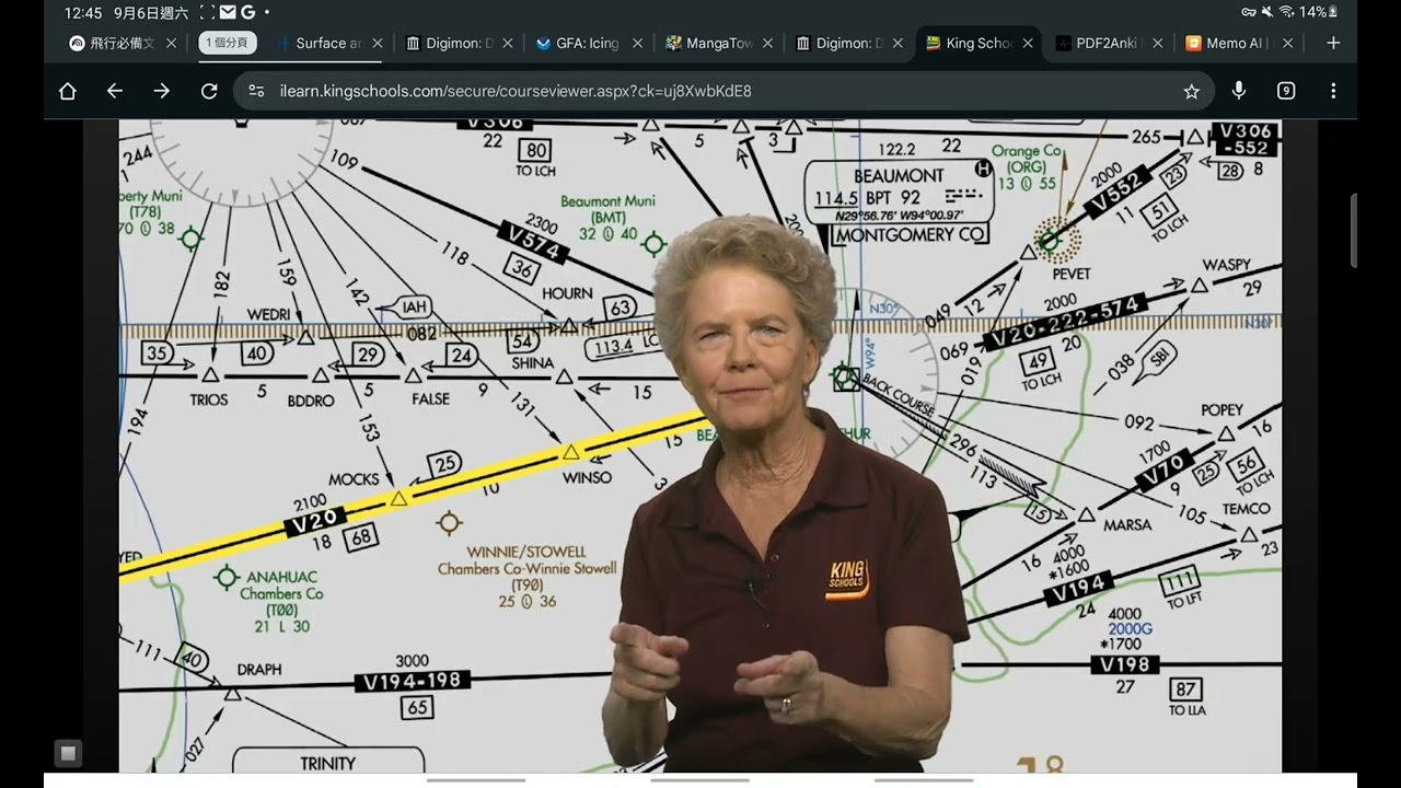 1.2.5 Enroute charts: VOR changeover point