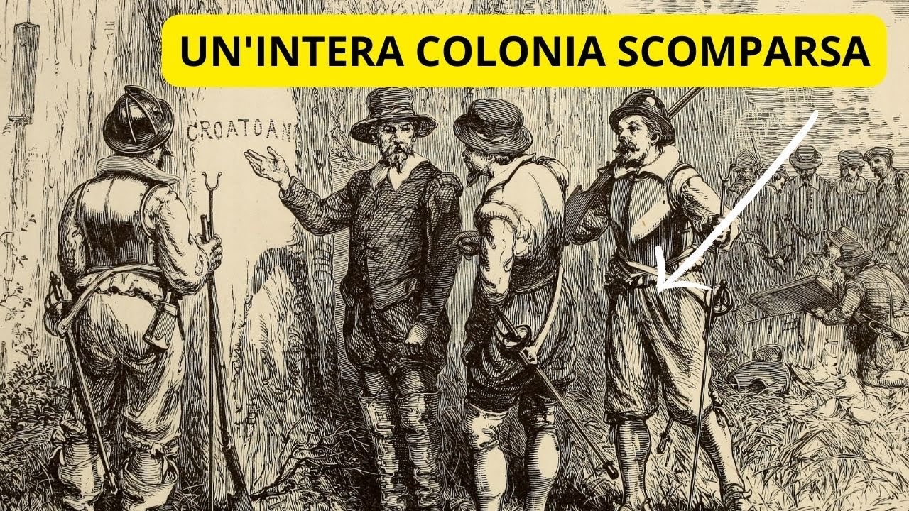 LA COLONIA PERDUTA DI ROANOKE: UN'INTERO GRUPPO DI PERSONE SCOMPARSE!